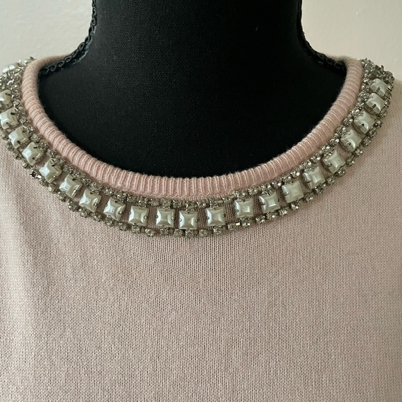 Elle Pink Top with Pearl Embellishments - Picture 3 of 10